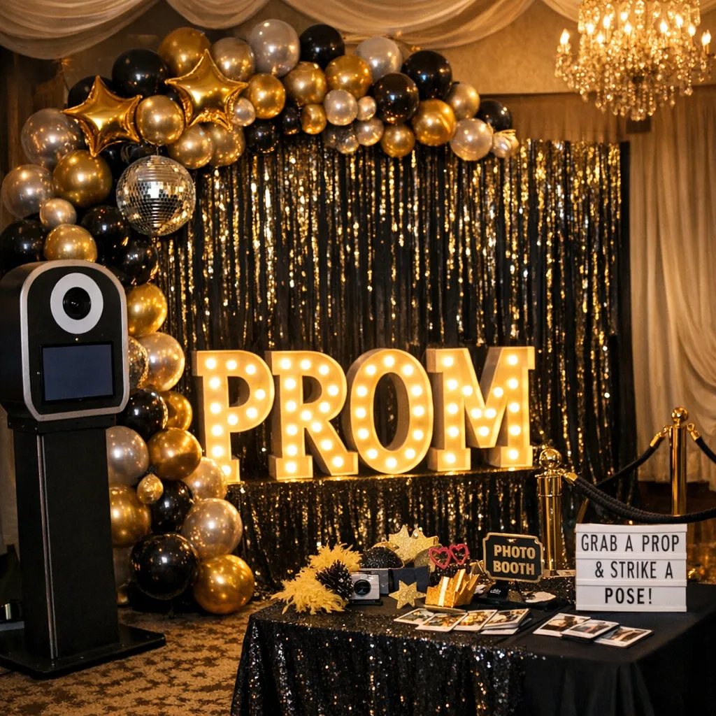 Sličica: Maturantski ples – foto kotiček